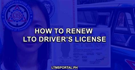 lto license renewal online portal.